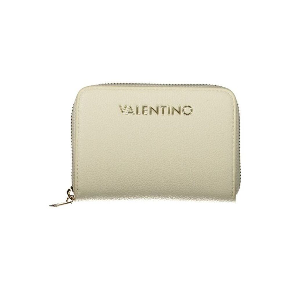 Mario Valentino Beige Polyurethane Women's Women's Wallet